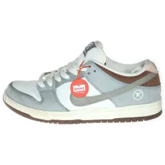 NIKE (ナイキ) ×YUTO HORIGOME DUNK LOW PRO FQ1180-001 堀米雄斗 ダンク プロ ローカットスニーカー グレー/ホワイト US8/26cm