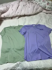 YONEX ヨネックス 機能性 半袖Tシャツ ライトパープル/ライトグリーン セット