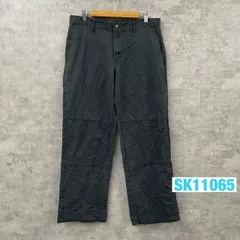 Dickies ワークパンツ ブラック 34×30 実寸34in ジップフライ ダブルニー ディッキーズ GP8783BK 古着 SK11065