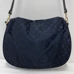 【極美品/24年製】ラシット ボディバッグ 総柄 モノグラム ネイビー 軽量 極美品】russet ラシット ショルダーバッグ モノグラム ナイロン