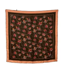 グッチ スカーフ シルク100% 鳥柄 レディース GUCCI