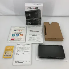 05w14775T 【new3DSLL】new NINTENDO 3DSLL 本体 箱あり メタリックブラック microSDカード4GB ＊動作確認/初期化済み＊ ◎中古品◎