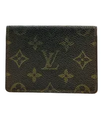 訳あり ルイ・ヴィトン パスケース ポルト2カルト ヴェルティカル ユニセックス LOUIS VUITTON