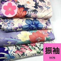 振袖6枚まとめ売り　リメイク用　素材用　着付け練習　成人式 2024年 ファッション 振袖6枚まとめ売り リメイク用 素材用 着付け練習