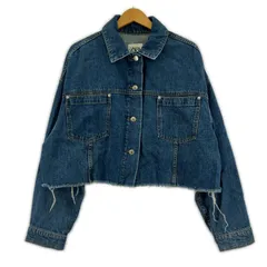 ZARA ザラ カットオフデニムジャケット sizeEUR M/ブルー