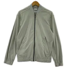 ZARA ザラ  フェイクスエードブルゾン sizeEUR S/ライトグレー