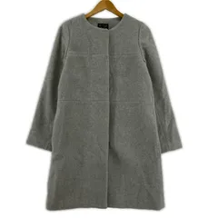 N.Natural Beauty Basic エヌ ナチュラルビューティーベーシック ノーカラーコート sizeS/グレー