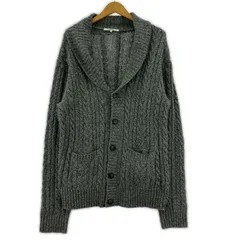 relume レリューム  ニットカーディガン sizeM/グレー