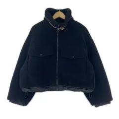 ZARA ザラ クロップド ボアジャケット sizeEUR M/ブラック