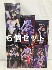 未開封 OVERLORD オーバーロード  BiCute Bunnies Figure  アルベド ブラックver.  シャルティア レッドver. Trio Try iT Figure ミニドレス 牛柄 フィギュア 6個セット LFJ513 f107