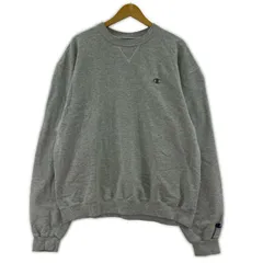 Champion チャンピオン クルーネックスウェット sizeL/グレー