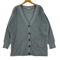 STYLE DELI スタイルデリ Vネック ニットカーディガン sizeM/ライトブルー