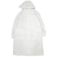 JIL SANDER x UNIQLO ジルサンダー ユニクロ 別注 +J オーバーサイズフーデッドロングコート 311-440367 S WHITE アウター g24074