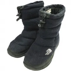 THE NORTH FACE ザ・ノースフェイス Nuptse Bootie Wool ヌプシブーティー ウール NF51485 US8(26cm) NAVY ウィンターブーツ シューズ g23719