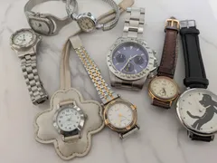 腕時計ジャンク　不動品　まとめ売り　8本　ドルチェセグレート　ALBA等