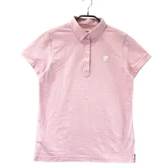 サイズ：1 JACK BUNNY ジャックバニー  半袖ポロシャツ ボタンダウン  ピンク系 [240101556610] ゴルフウェア レディース ストスト