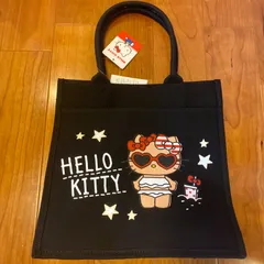 日焼けキティ　トートバッグ　アベイル　サンリオ　サングラス