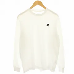 ザノースフェイス THE NORTH FACE ロングスリーブスモールボックスロゴティー Tシャツ カットソー 長袖 L 白 ホワイト NT32441 /HN