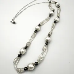 【No273】パールネックレス（白）