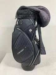 CORAGGIO コラッジオ キャディバッグ ブラック フード付き CORAGGIO コラッジオ キャディバッグ ブラック フード付き CORAGGIO