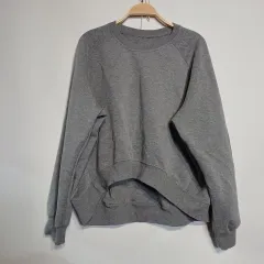 グレー アシンメトリー クロップド スウェット Tシャツ 105 110 サイズ 春 秋 511240