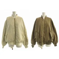 アーバンリサーチ サニーレーベル URBAN RESEARCH Sonny Label 25SS リバーシブルオーバー MA-1 ブルゾンジャケット F アイボリー カーキ LAA4-27C801 /EE