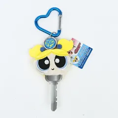 パワーパフガールズ バブルス カバー付きリールキーホルダー パワパフ