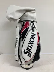 新品未使用★タグ付き Srixon キャディバッグ ホワイト/レッド/ブラック Srixon Zシリーズ 限定ツアーモデル キャディバッグ 白/赤/黒 Srixon Z