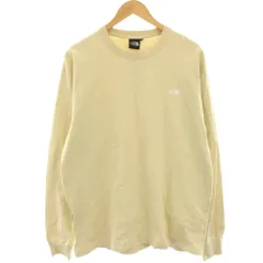 ザノースフェイス THE NORTH FACE ロングスリーブヌプシコットンティー L/S Nuptse Cotton Tee Tシャツ カットソー 長袖 XL ベージュ NT32443 /HN
