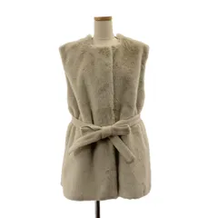 SEVEN TEN by MIHO KAWAHITO / セブンテンバイミホカワヒト | 2024AW | リバーシブル 3WAY ファージレ | XS | ベージュ | レディース