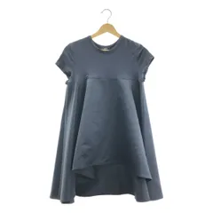 YOKO CHAN / ヨーコチャン | フレア Aライン カットソー | 38 | ネイビー | レディース