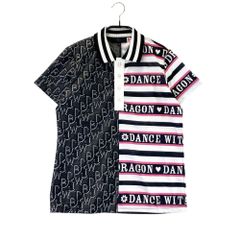 DANCE WITH DRAGON ダンスウィズドラゴン 半袖ハイネックTシャツ