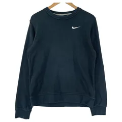 NIKE ナイキ ワンポイント刺繡スウェット sizeS/ダークグリーン