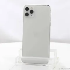 〔中古品〕 iPhone11 Pro Max 256GB シルバー MWHK2J／A SIMフリー【348】