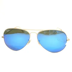 【中古】RayBan Ray-Ban RB3625 サングラス　NEW AVIATOR ブルーレンズ　レイバン[66][240066164900]