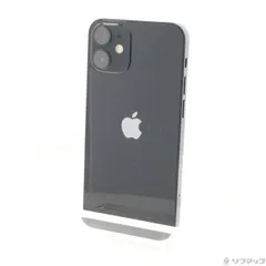 〔中古品〕 iPhone12 mini 64GB ブラック MGA03J／A SIMフリー【295】