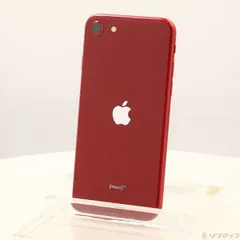 〔中古品〕 iPhone SE 第3世代 64GB プロダクトレッド MMYE3J／A SIMフリー【352】