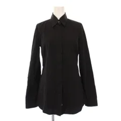 D&G (ドルチェ＆ガッバーナ)レディース　長袖デザインブラウス　【38】　美品 DOLCE&GABBANA（ドルチェ & ガッバーナ） ドルガバ シルクブラウス 40