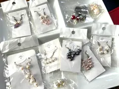 淡水パールのピアス10個入福袋