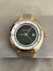 【美品】ポールスミス ステアリング PaulSmith 腕時計 Paul Smith（ポール・スミス） 腕時計 メンズ 革ベルト MA 41mm