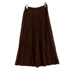 BEAMS HEART ビームスハート プリーツスカート sizeM/ブラウン