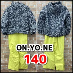 ON・YO・NE　オンヨネ　ウィンタースポーツ　スキー　スノーボード　ウエア上下セット　キッズ/子供　　サイズ:140　USED現状品 YMO11-061-07-80
