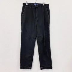 【3点以上まとめ買いで20%OFF】古着 used　90s　Polo by Ralph Lauren　ポロラルフローレン　チノパンツ　ヴィンテージ　黒　ブラック