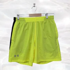 UNDER ARMOUR　アンダーアーマー　ショートパンツ　イエロー　レディース　ポケットあり　伸縮性あり　スポーティー