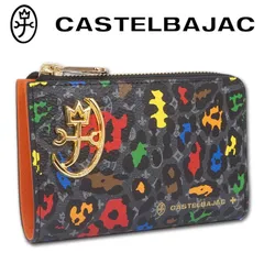 未使用　CASTELBAJAC カステルバジャック レザー二つ折り財布　ブラック CASTELBAJAC（カステルバジャック） 二つ折り財布 CASTELBAJAC SEST