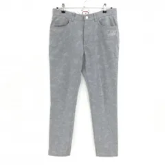 ニューバランスゴルフ パンツ グレー 裏微起毛 ティー装着可 メンズ 4(M) ゴルフウェア New Balance