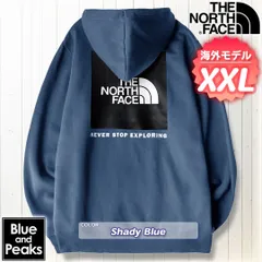 THE NORTH FACE パーカー BOX NSE Hoodie, カラー；ShadyBlue, サイズ；XXL