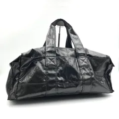 ■稀少廃盤品■PORTER ポーター　吉田カバン　SHINE シャイン　ミニボストンバッグ　ドラムバッグ　ブラック　シルバー金具　日本製　タグあり