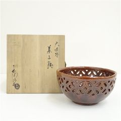 各務クリスタル 琥珀の煌シリーズ 鉢 ボウル - メルカリ