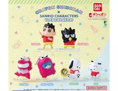 原作クレヨンしんちゃん×サンリオキャラクターズ フィギュアコレクション  全6種セット